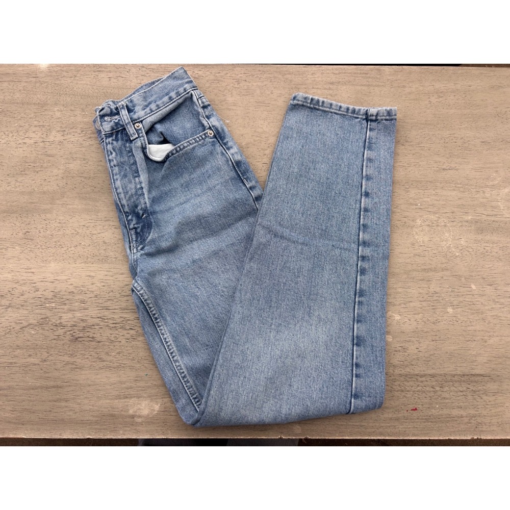 BDG Urban Outfitters High-Rise Baggy Jeans Light Wash Blue‎ Denim Size 24